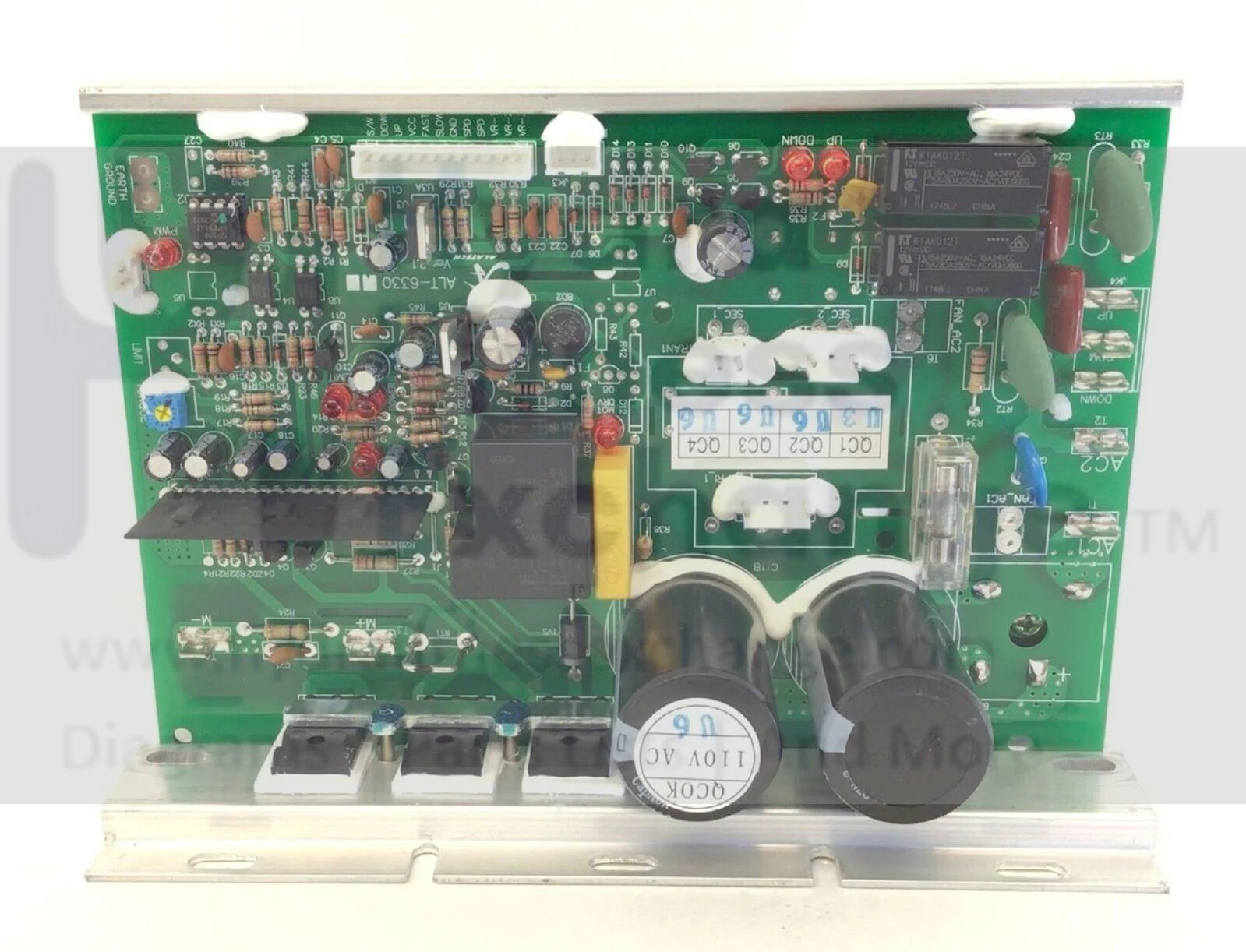 Spirit Fitness XT285 Treadmill Lower Motor Control Board Controller D010039