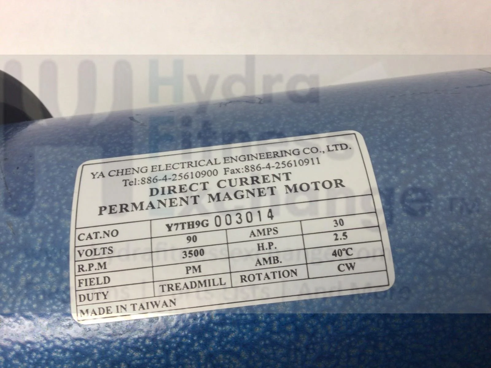 Spirit Sole Fitness Treadmill DC Drive Motor with Flywheel G020021 & Y7TH9G - Image 2