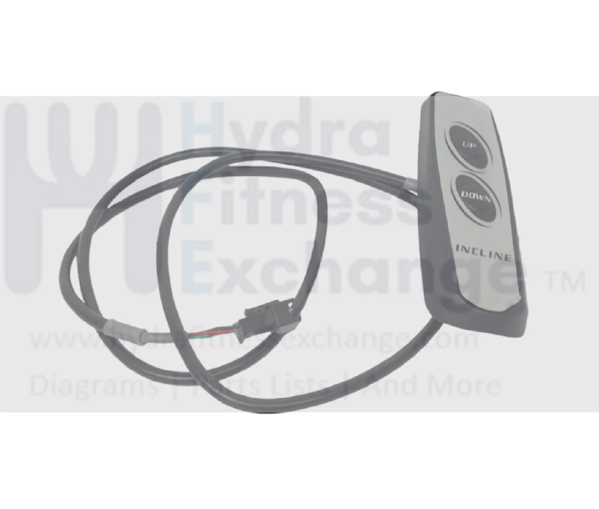 Spirit Xterra Sole Fitness Elliptical Overlay Incline Button 006011