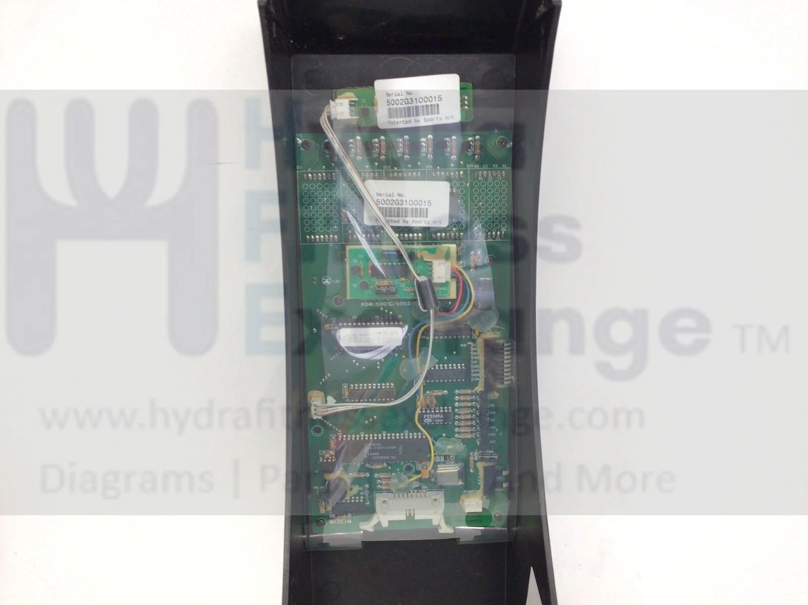 SportsArt 5002 R Recumbent Bike Display Console with Circuit Board 150-491-004 - Image 2