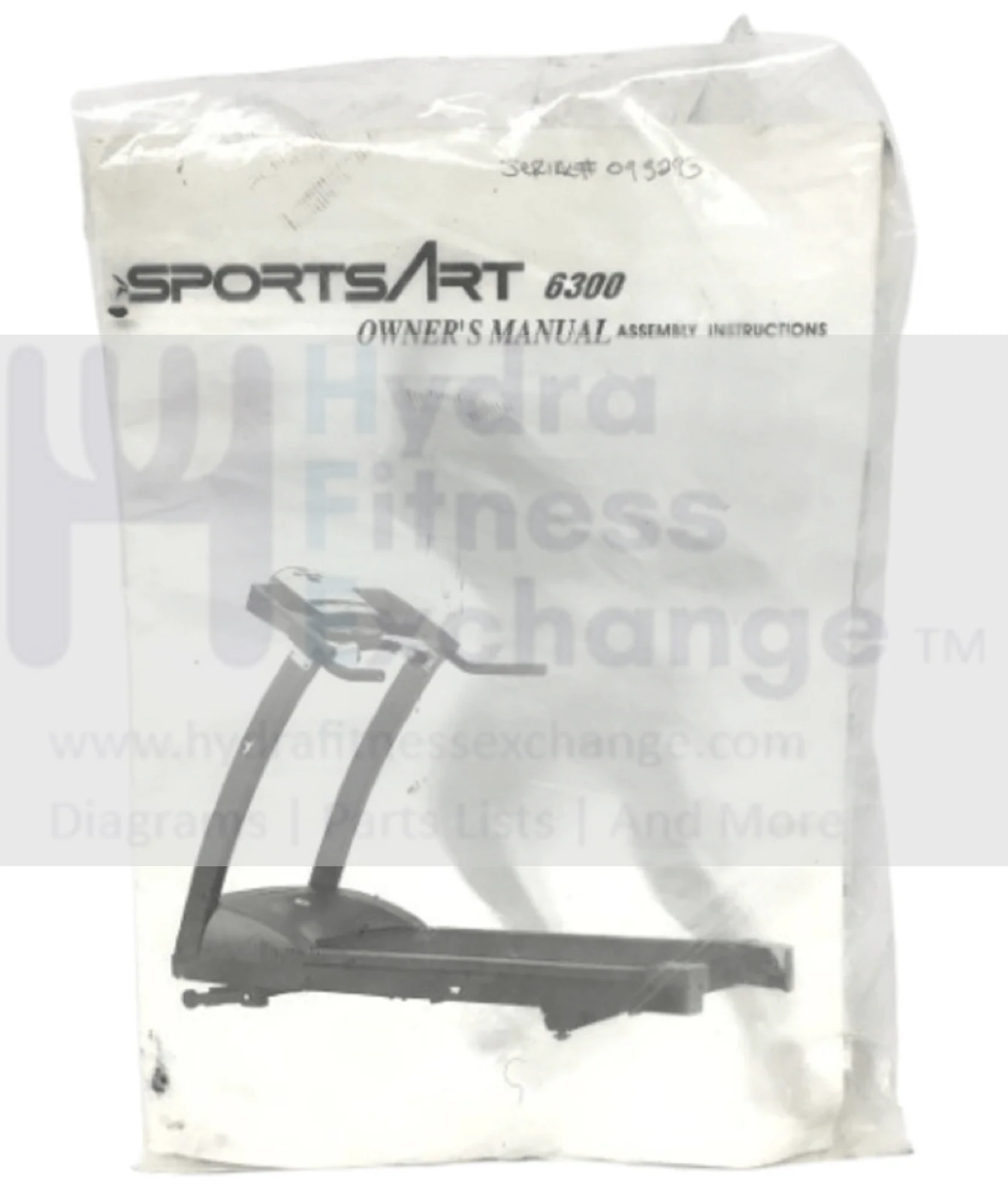 SportsArt 6300 Treadmill Owners Manual 6300-OM