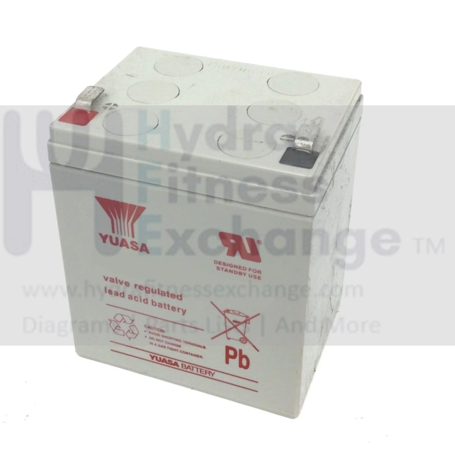 SportsArt Stepper Step Sealed Rechargeable Lead Acid Battery 12V 4A C545U-A37
