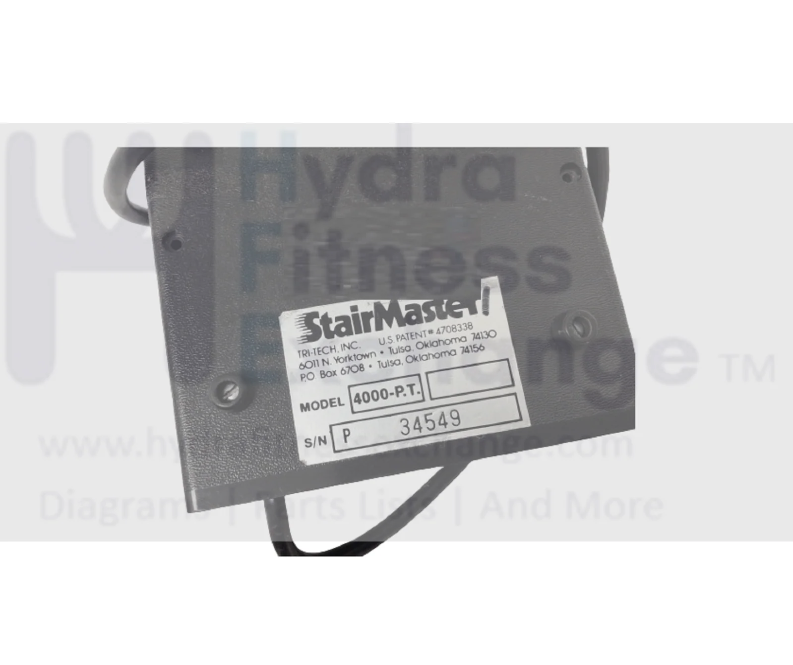 Stairmaster 4000PT 1650LE Stepper 2 Pin Power Supply Module 24379A & 24683 - Image 3