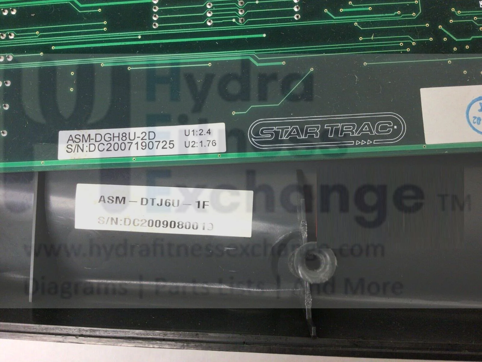 Star Trac 9-6130 9-6230 6200 CT6100 Elliptical Display Console Panel 050-1923 - Image 3