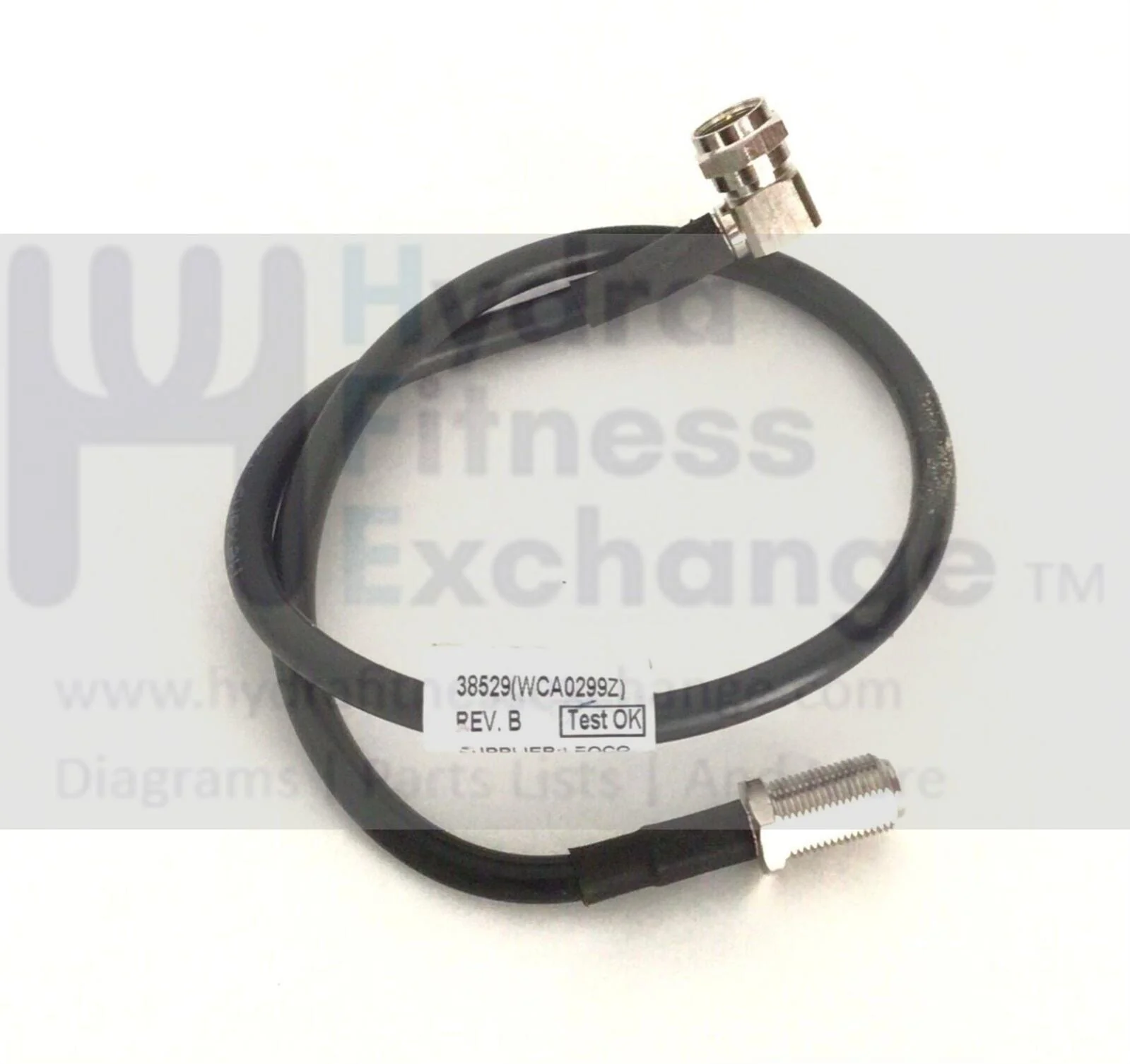 Star Trac Part Origin Unknown Coax Wire Harness MFR-38529 or WCA0299Z