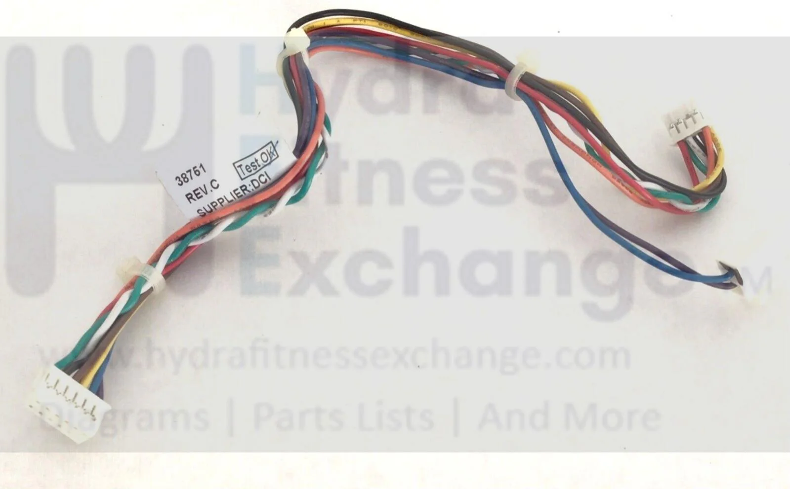 Star Trac Part Origin Unknown Console Display Wire Harness MFR-38751