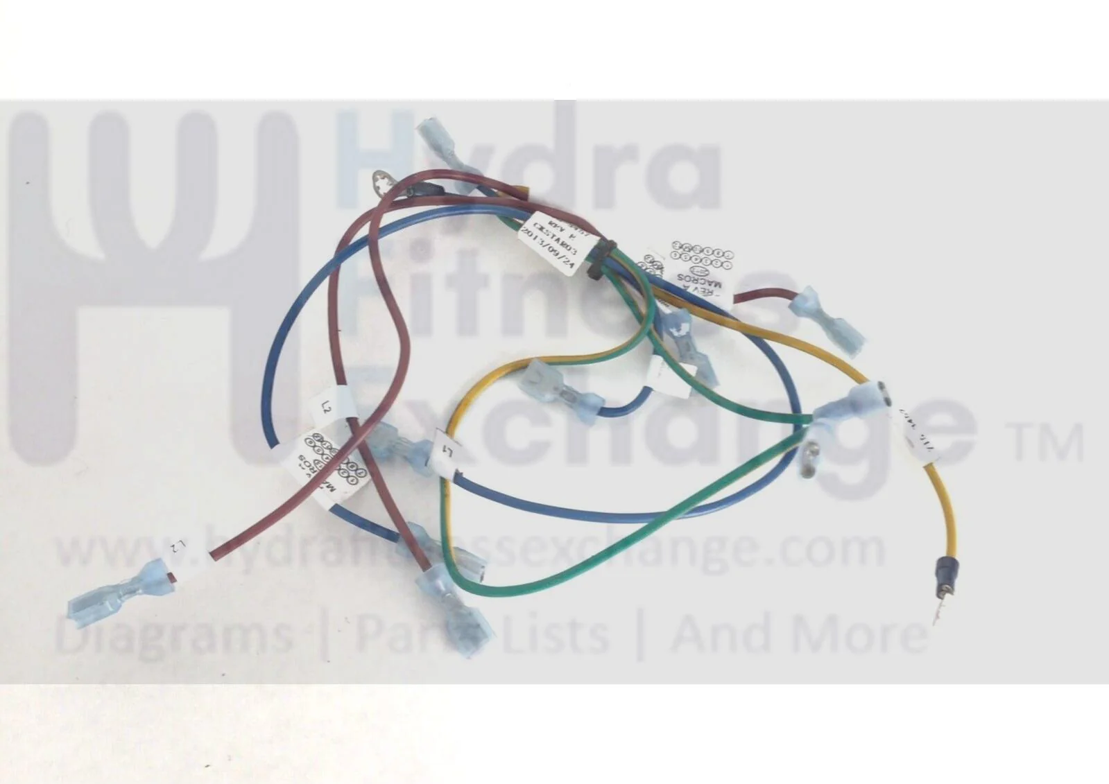 Star Trac Part Origin Unknown Power Entry Harness Set Wire Assembly