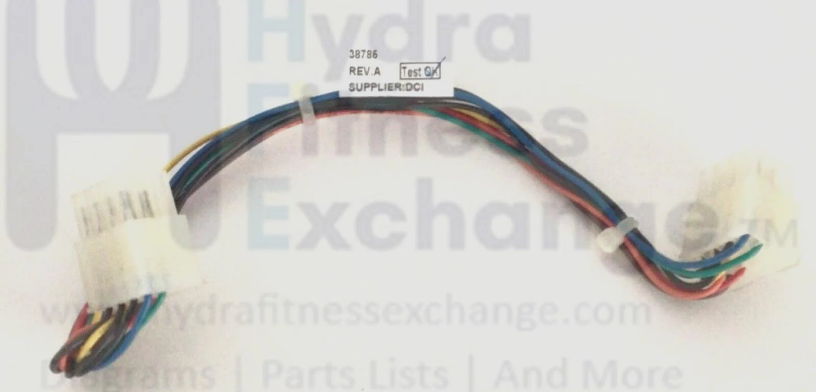 Star Trac Part Origin Unknown Power Wire Harness 38786