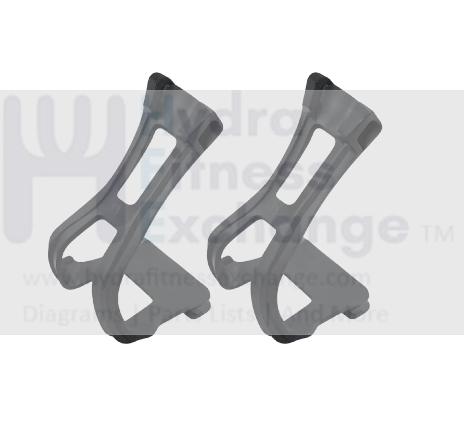 Star Trac Schwinn Stationary Bike Toe cage Pair 47046