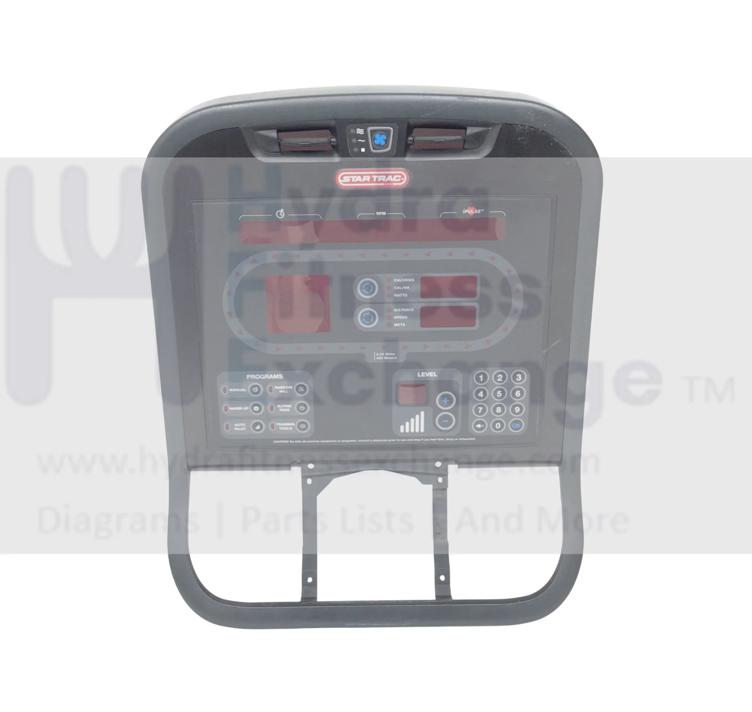 Star Trac Stationary Bike Front Display Console Housing 718-5102-KT & 718-5102