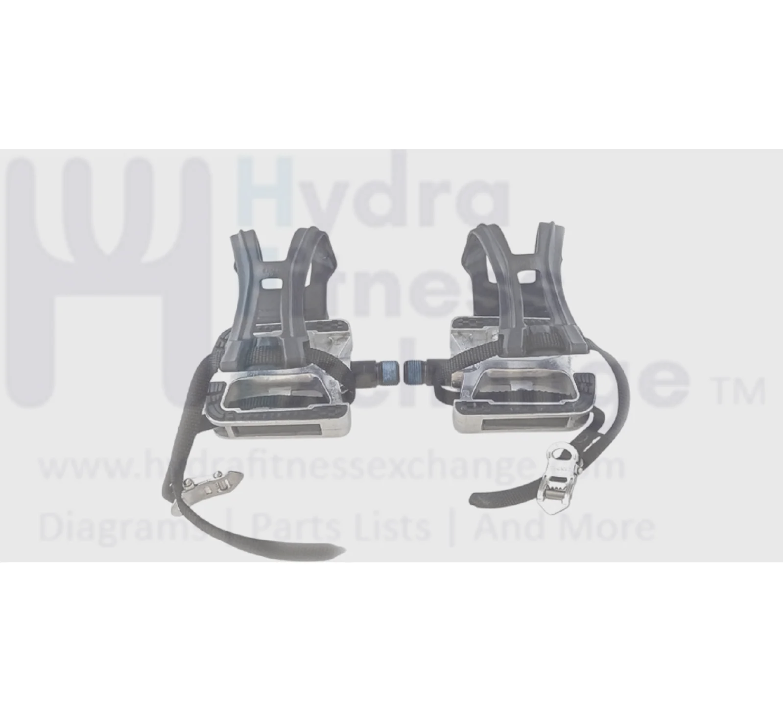 Star Trac Stationary Bike Left & Right Foot Pedal Pair W/O SPD 740-6898 & 95129