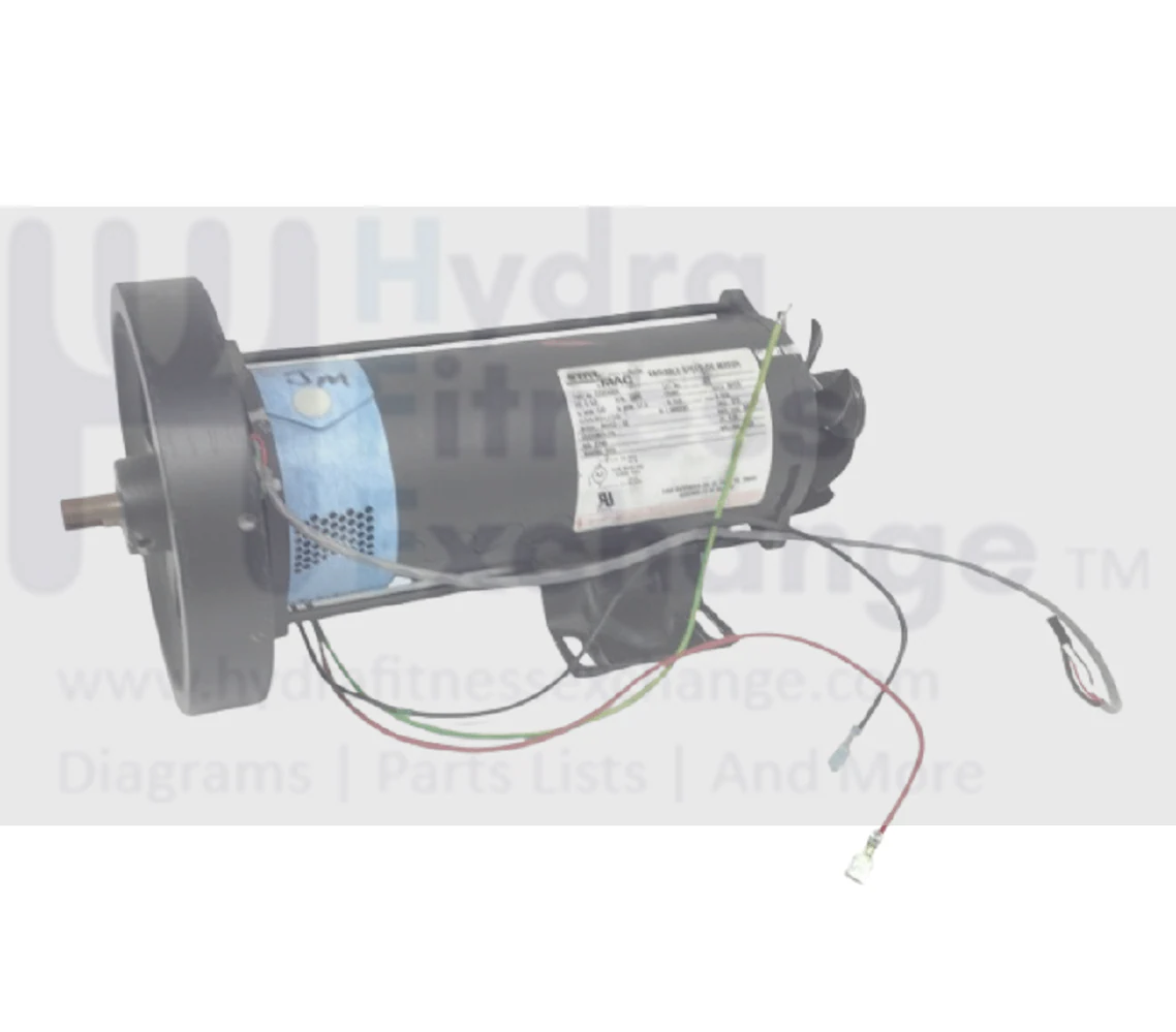 Star Trac TR4000 Treadmill DC Drive Motor with Flywheel 22334400
