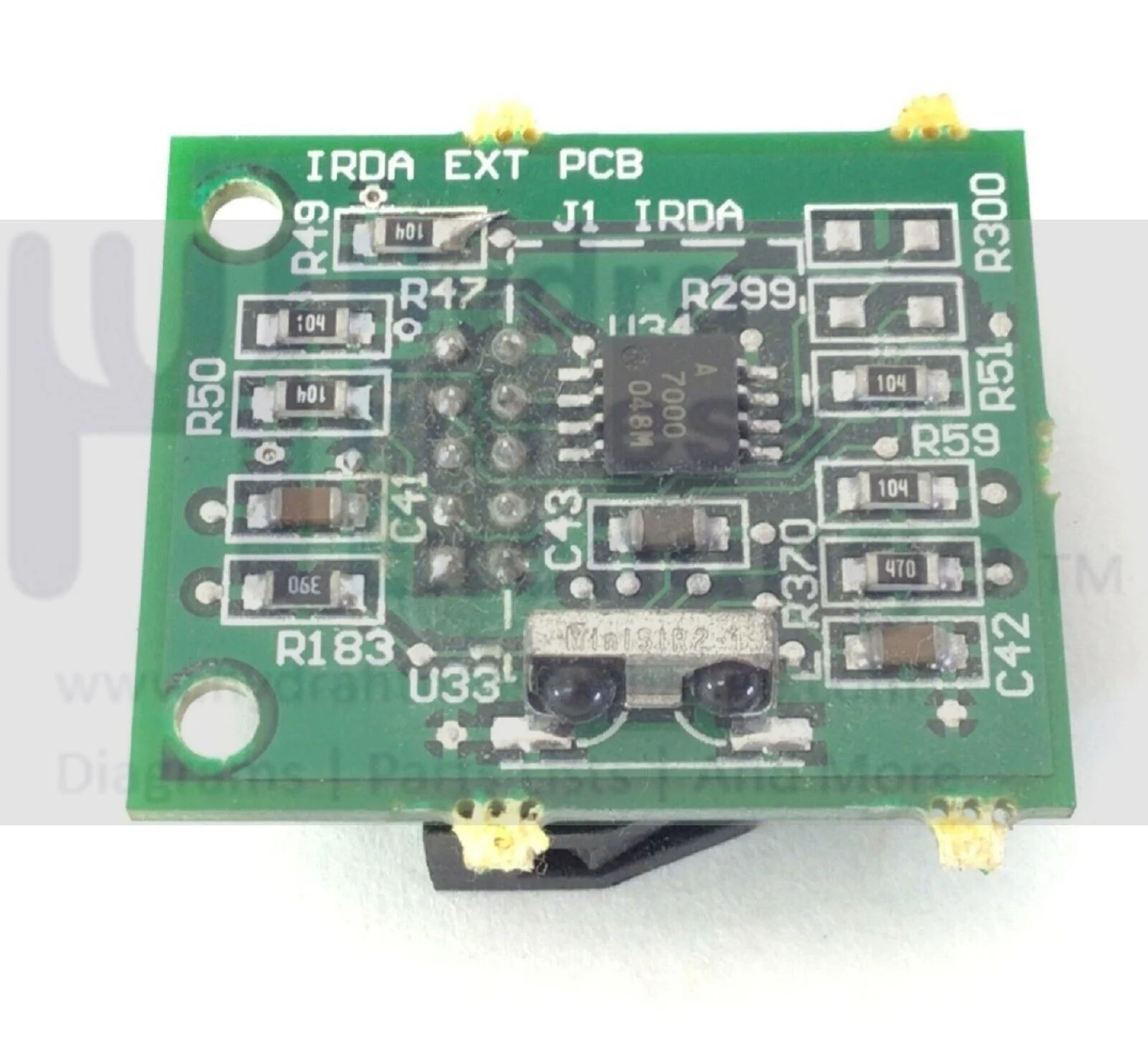StarTrac 5600 Pro Treadmill PCB IRDA EXT Infrared Display Extension Board - Image 2