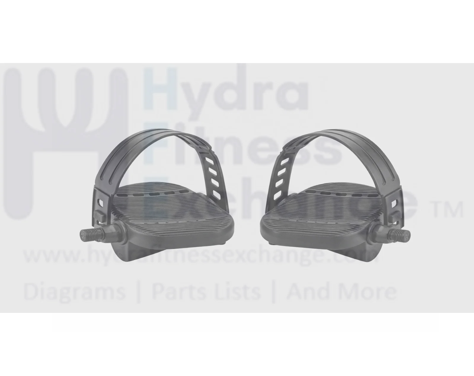 Steel Ball Bearing PP Body W/Pvc Straps Pedal 119 x 128mm | Straps 300 x 48mm - Image 2