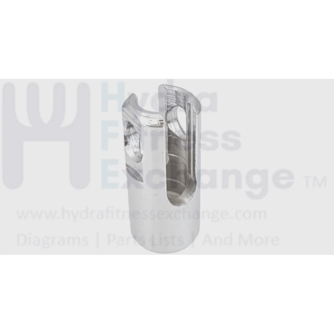 Strength System Cable Connector 21x46mm 10mm ID Gym Cable Replacement