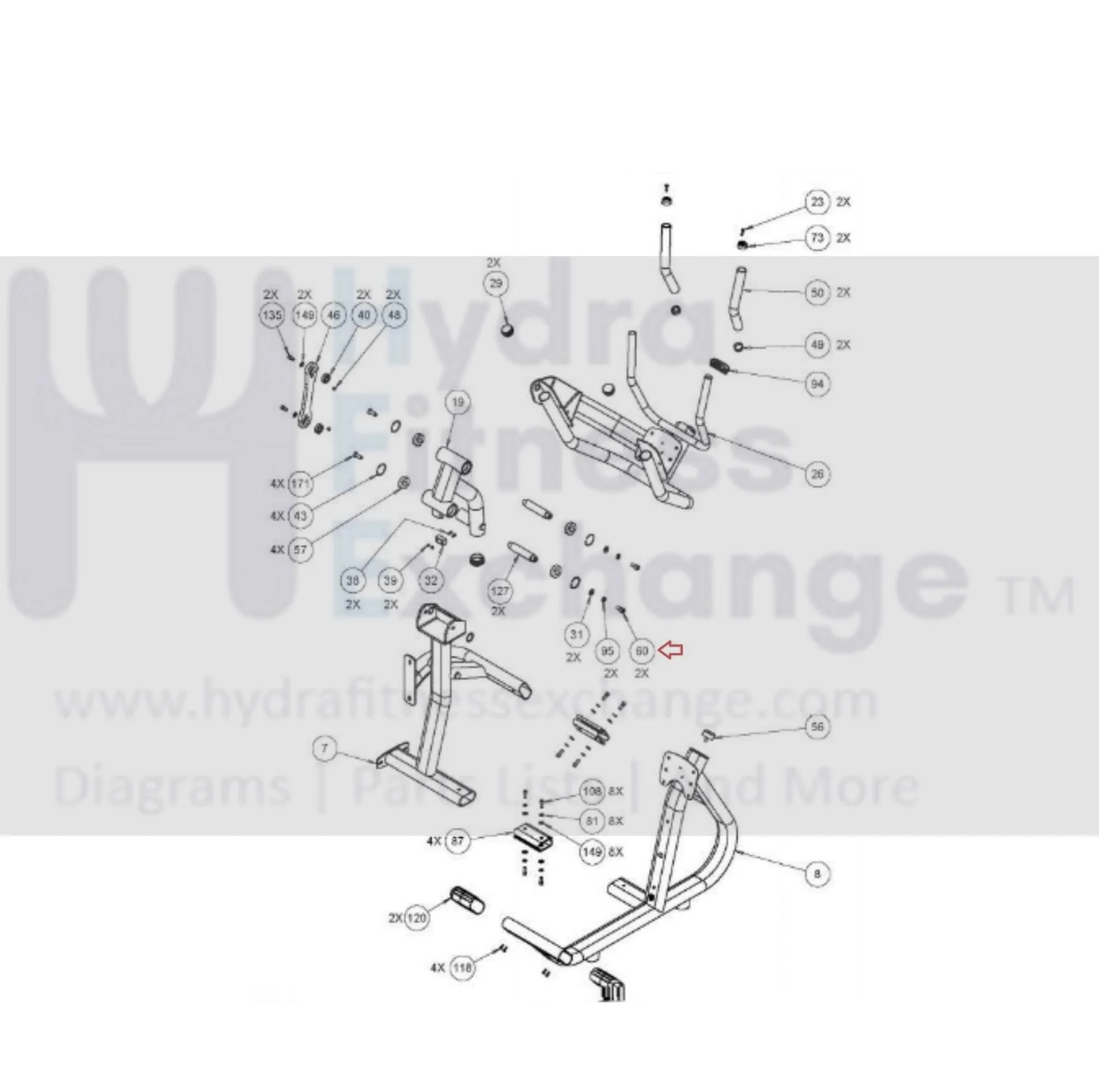 Strength System Round Head Hex Socket Screw 1/2-13 x 1.5 Precor CWCACN050-150 - Image 3