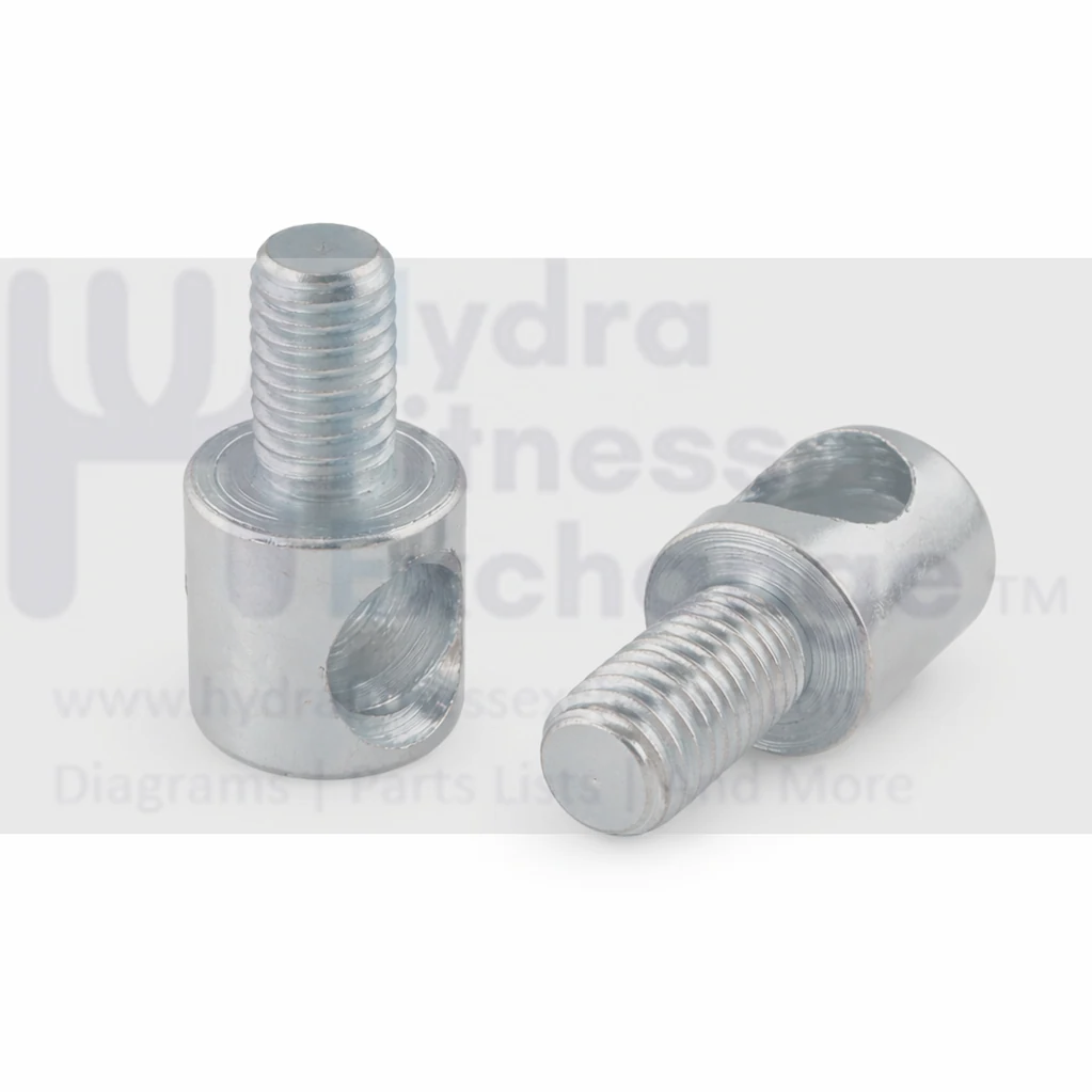 Strength System Threaded Cable Ending 30x14mm M8 Gym Cable Replacement Part - Image 2