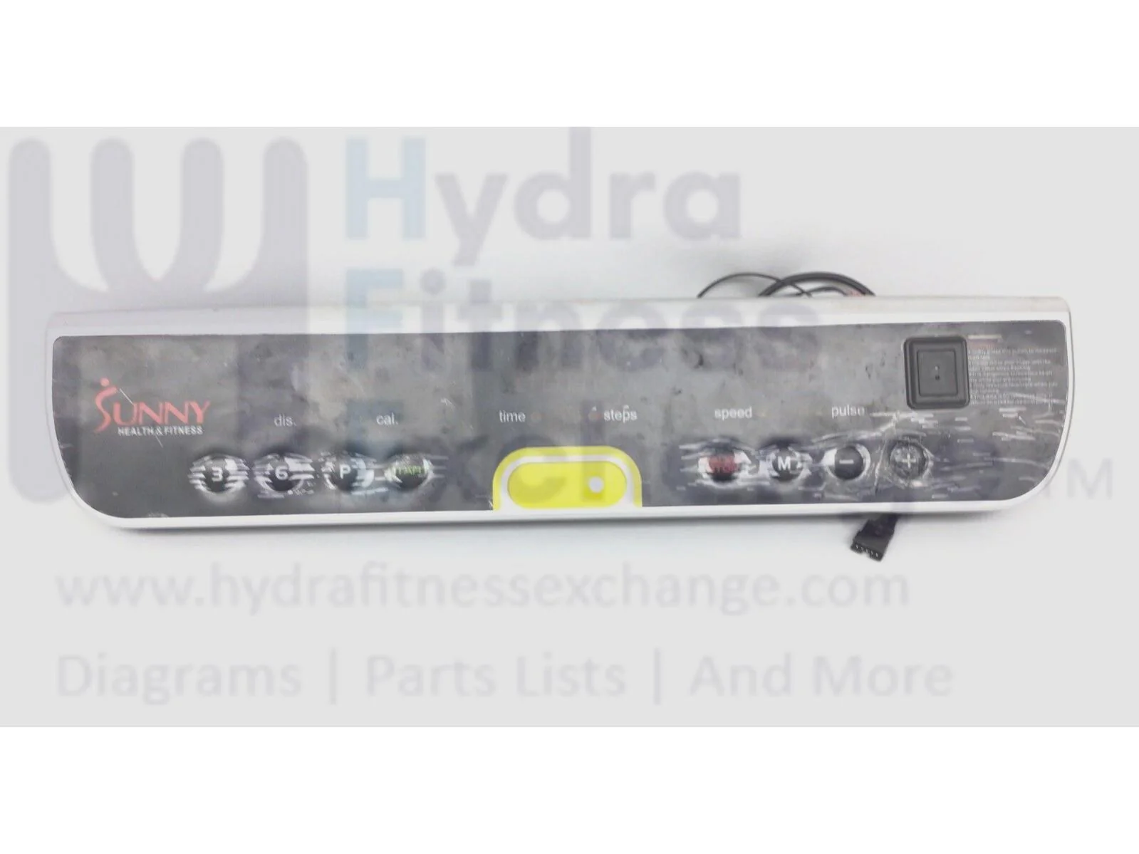Sunny Health Fitnes Treadmill Display Console Circuit Board W/Top Panel Assembly