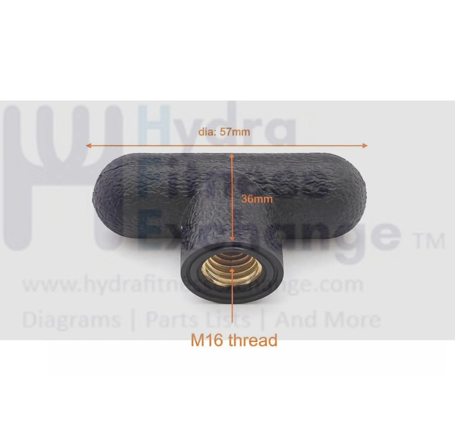 T Handle Pull Knob For Pop Pin 57mm W | 35mm L For Commercial & Home Gym - Image 4
