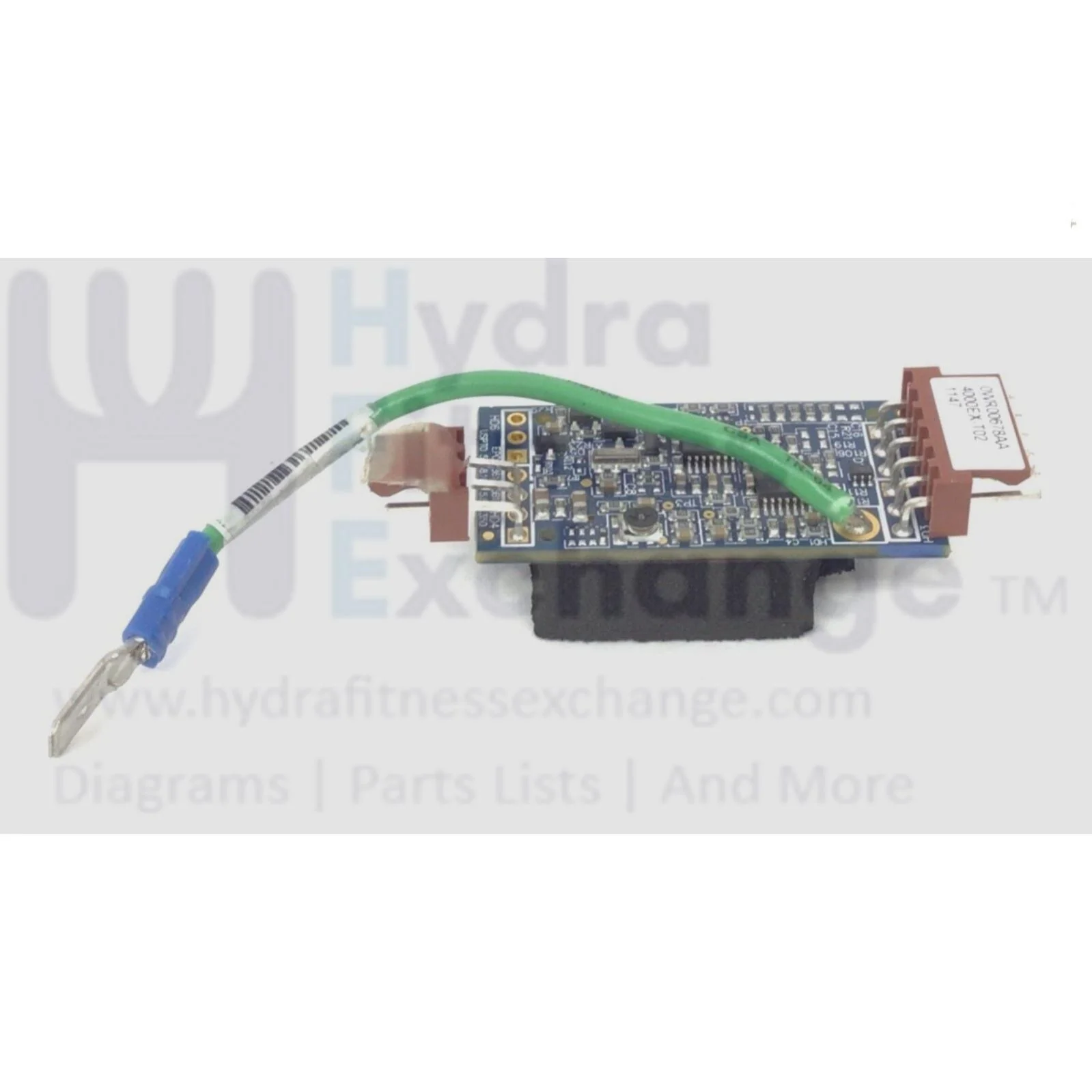 Technogym Elliptical Heart Rate Salutron 4000 Circuit Board 0WR00678AA