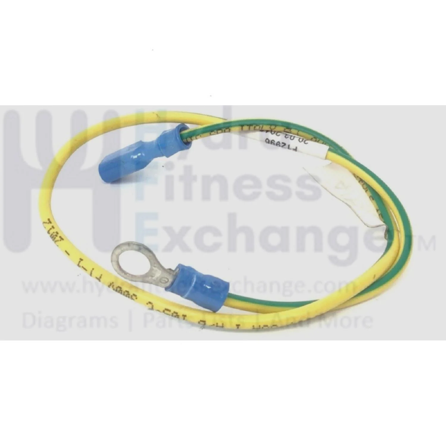 Technogym Excite 700 Elliptical Ground Wire to Frame Yellow Green 0WC00516AD