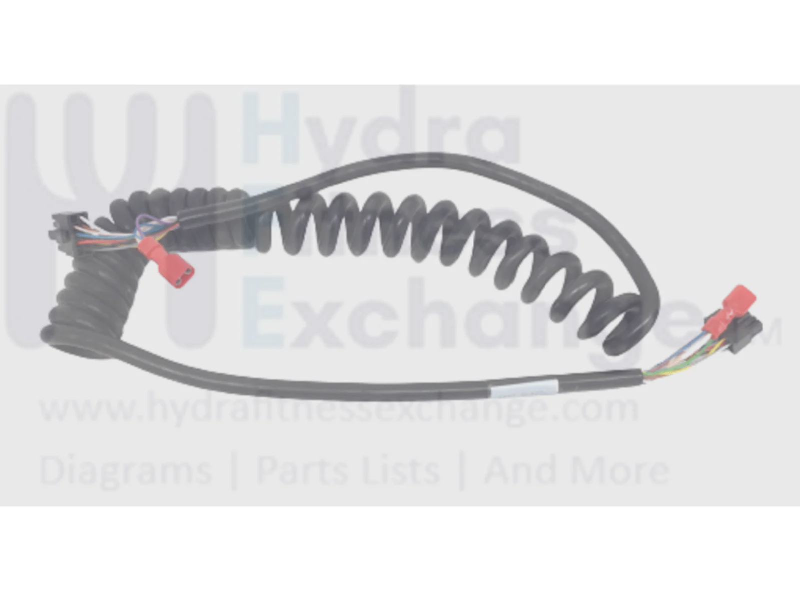 Technogym Excite 700 Recumbent Bike Heart Rate Pulse Grip Coiled Wire Harness