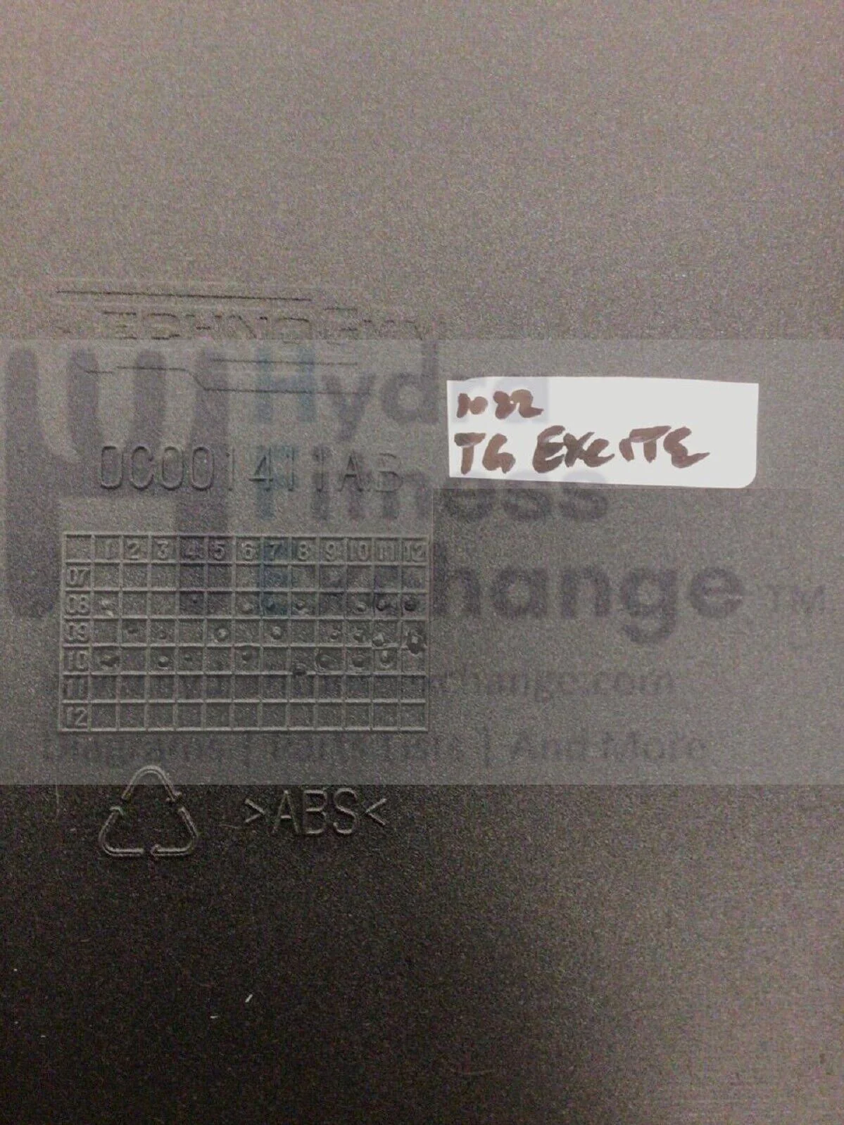 Technogym Excite 700 Recumbent Bike Right Rear Base Cover 0C001411AB - Image 3