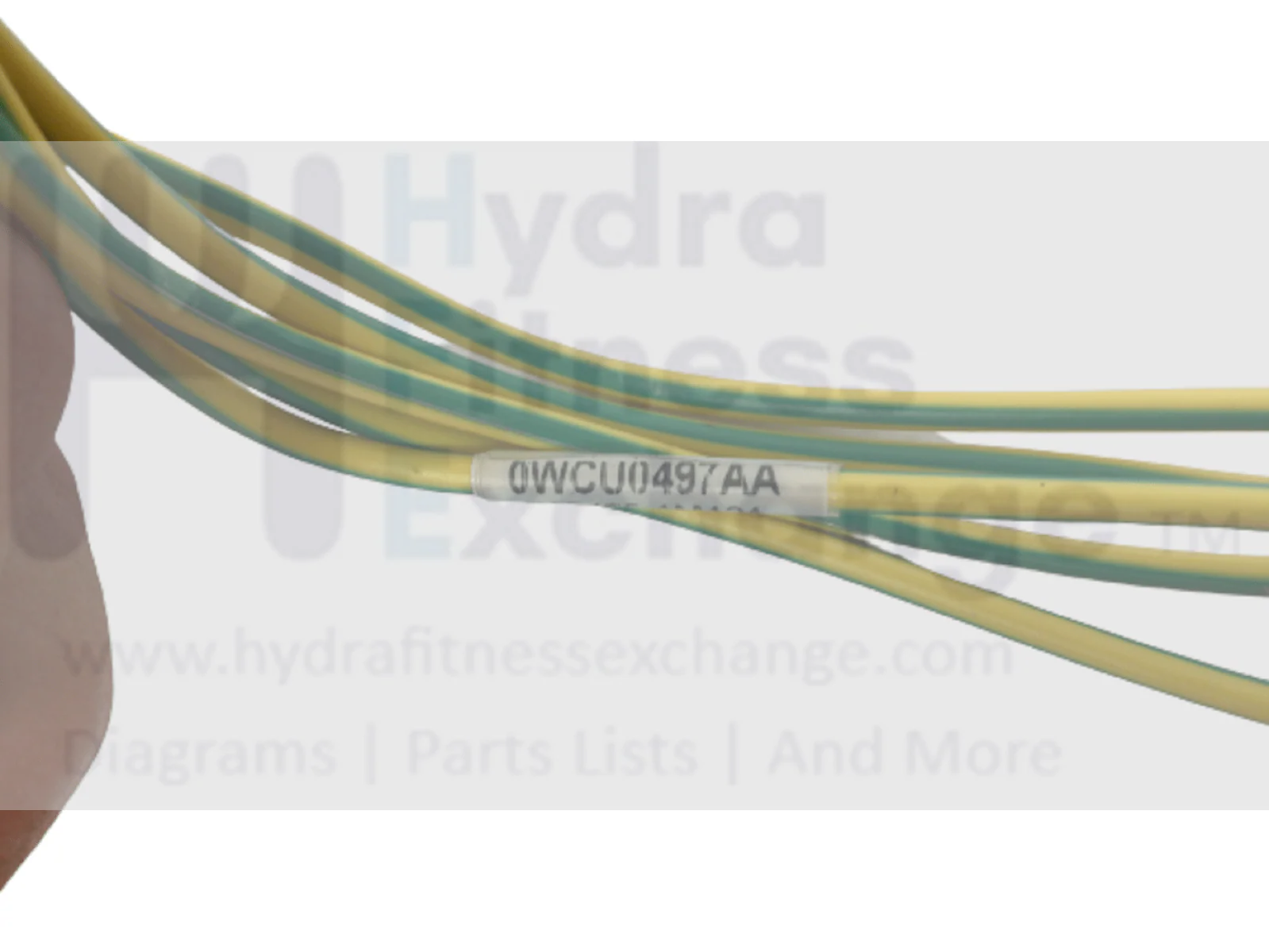 Technogym Excite 700 Recumbent Bike Yellow Wire Harness Cable 0WCU0497AA - Image 2