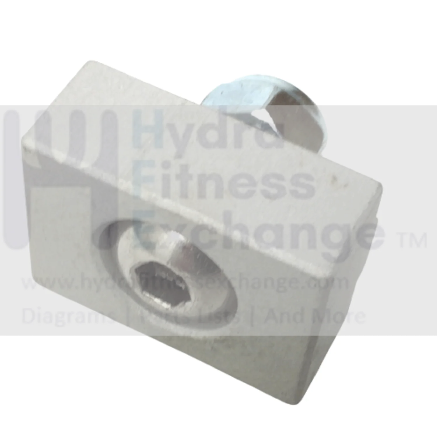 Technogym New Recline Excite 700 Recumbent Bike Stopper Block with Hex Mounting