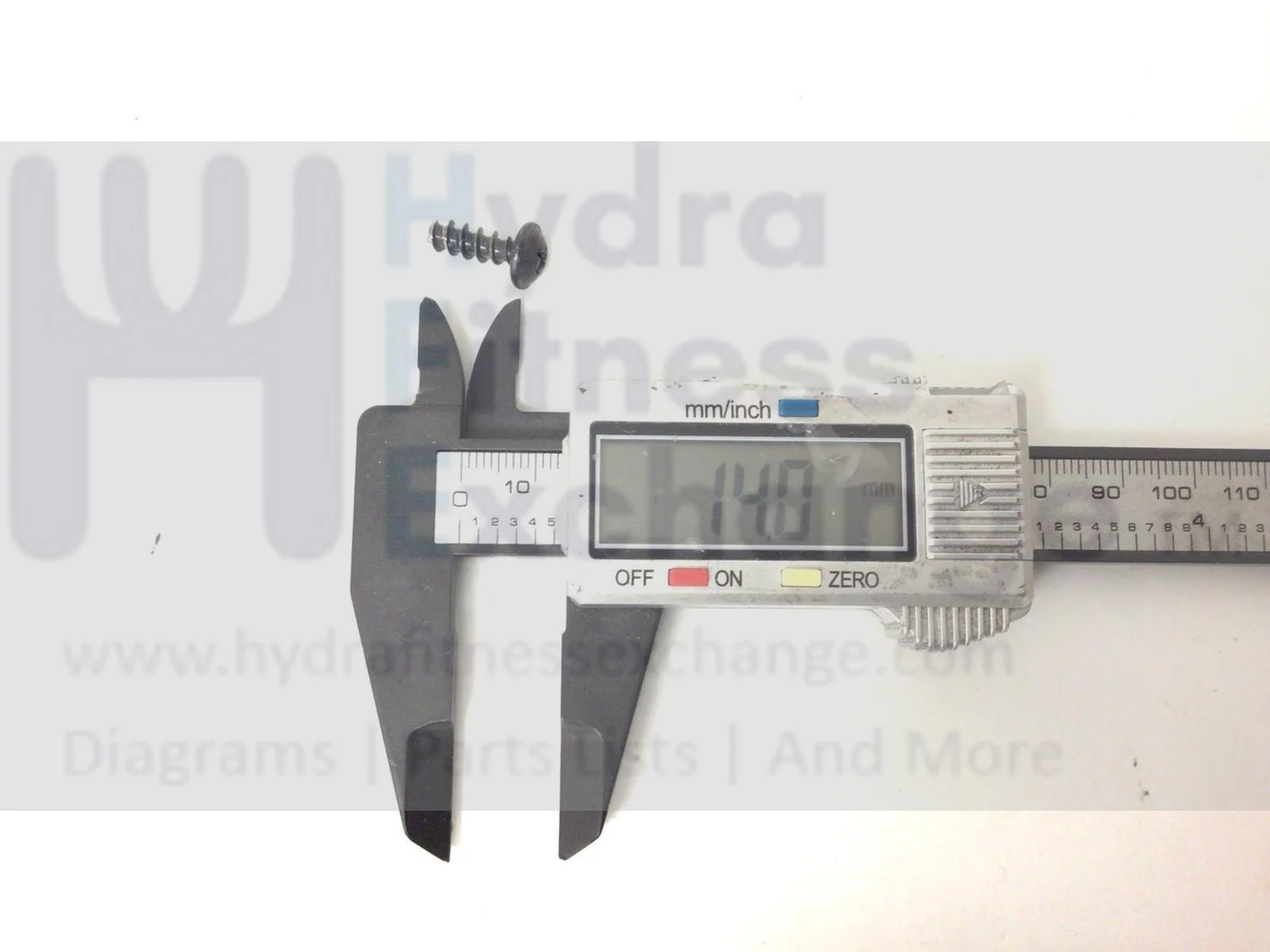 Technogym Skillrun DJJ0AU Treadmill Phillip Frame Screw Coarse Thread 14mm 34912 - Image 2