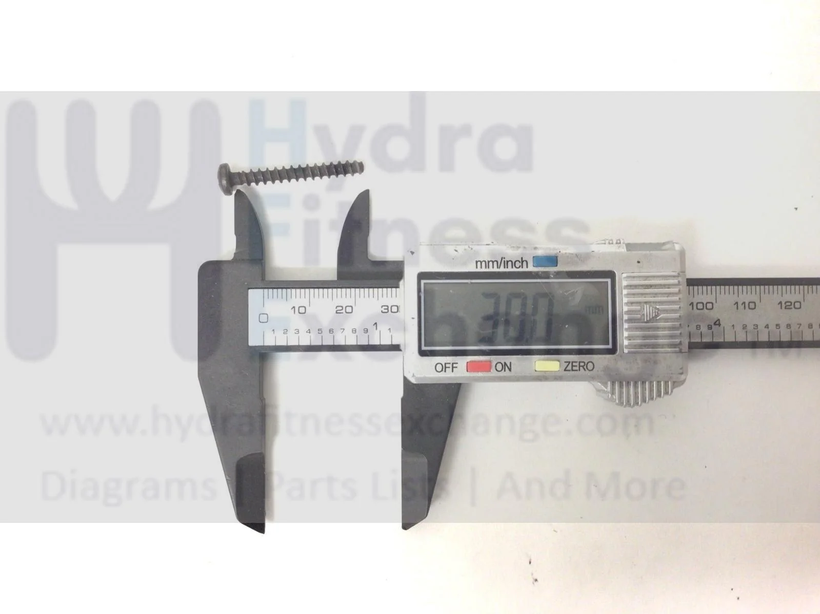 Technogym Skillrun DJJ0AU Treadmill Phillip Frame Screw Coarse Thread 30mm 34193 - Image 2