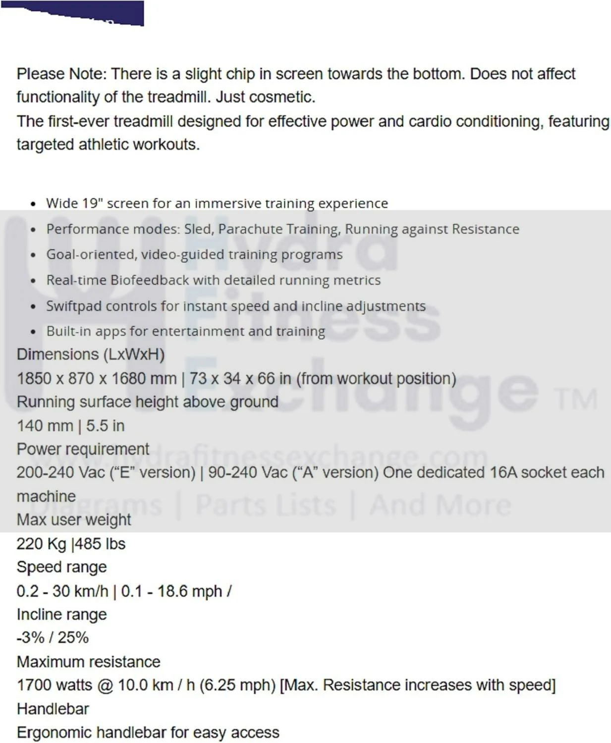 Technogym Skillrun Live 5000 Non Folding Treadmill - Image 5