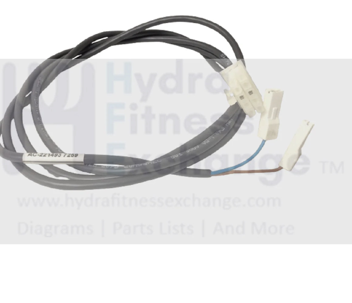 Technogym Treadmill 2 Pin Blue Brown Power Wire Harness 0WCU0967AA