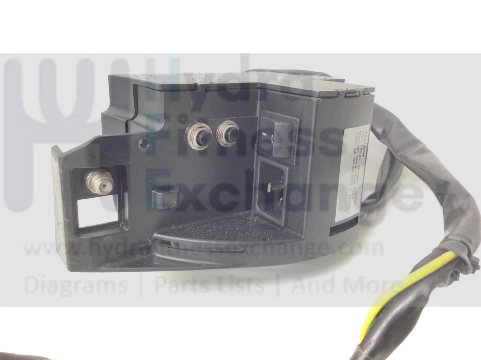 Technogym Treadmill Power Entry Supply Box Circuit Breaker Fuses Power Switch - Image 2