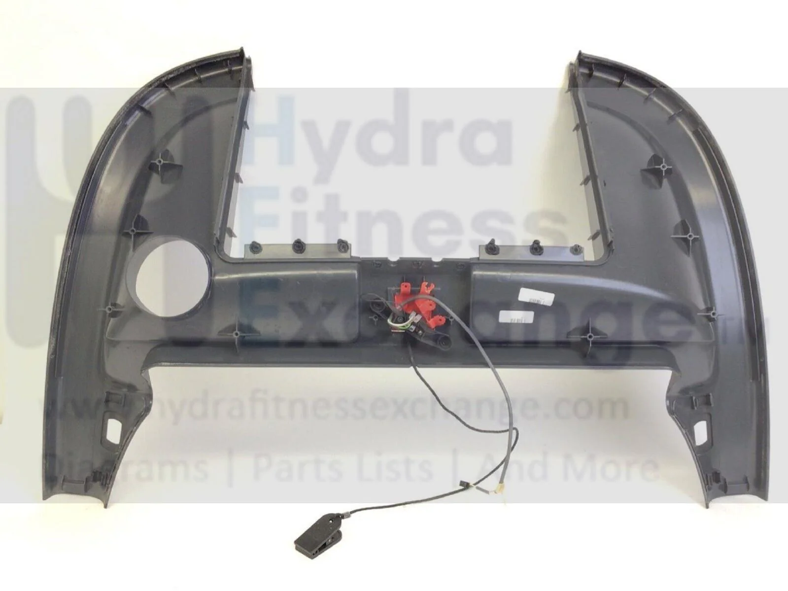 Technogym Treadmill Right Console Back Bezel W/Emergency StopHardware 0C001980AC