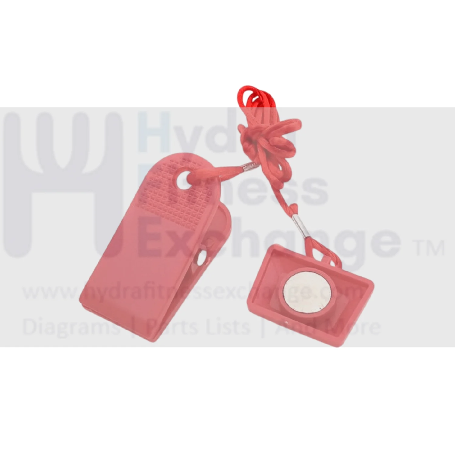 Trapezoidal Safety Key 36mm (L) 32mm (w) 25mm (H)15mm (Magnet) Treadmill