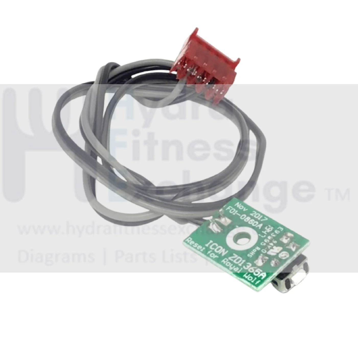 Treadmill Display Console Reset Royal Wolf Board W/wire USB Reprogram 406937 - Image 2