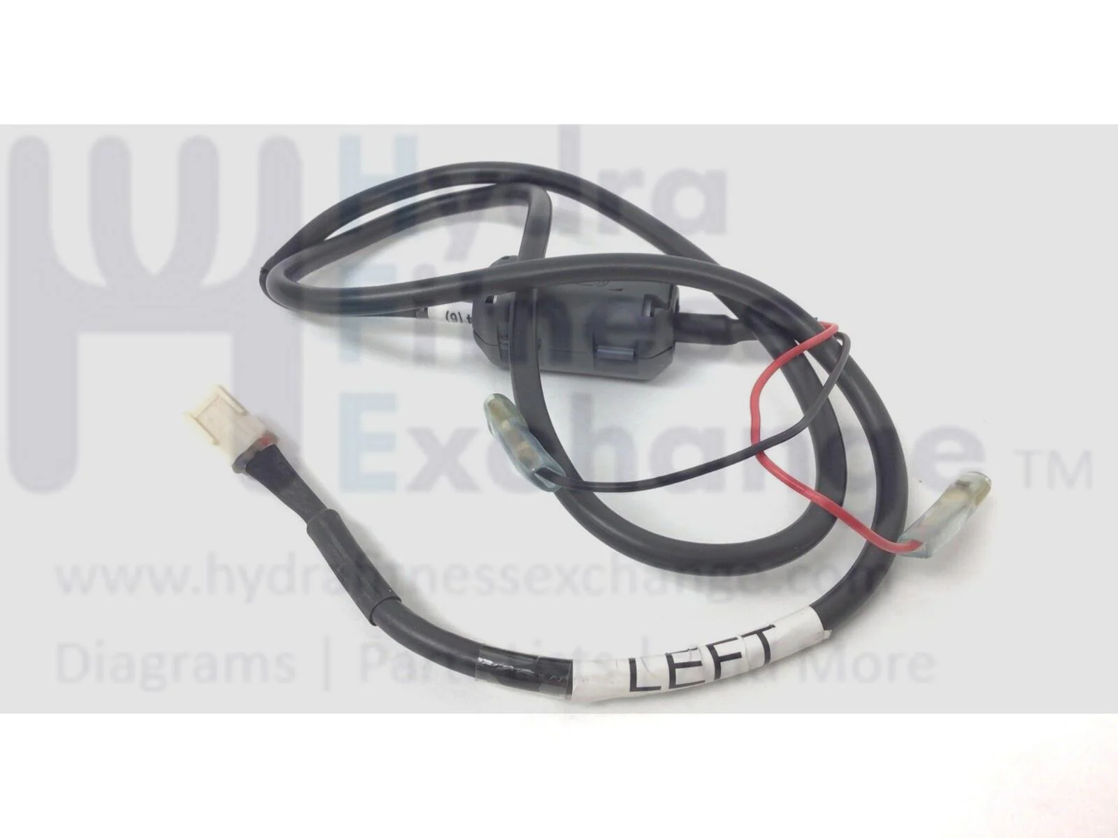 True CS800 Recumbent Bike Left Wire Harness with Inline Filter CS800-LHSCWH