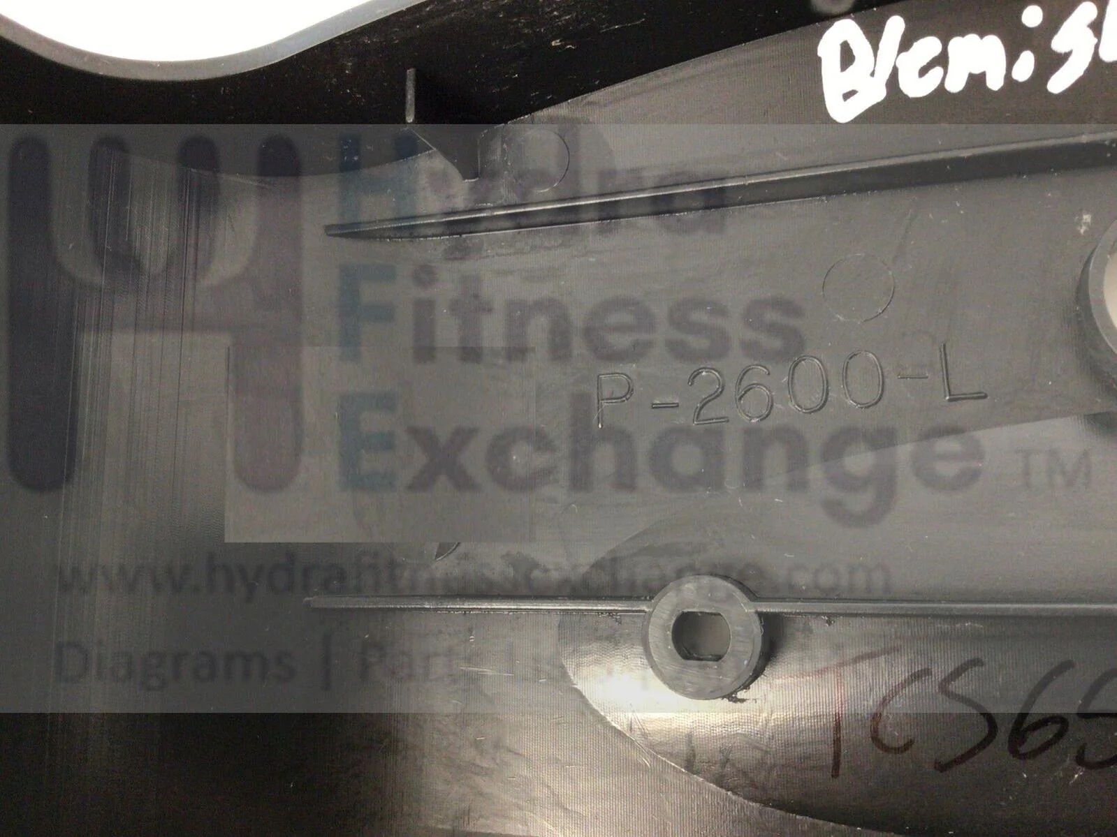 Used True Fitness CS550 CS650 ES 7.0 Treadmill Left Side Plastic Trim 9EST0011L - Image 3