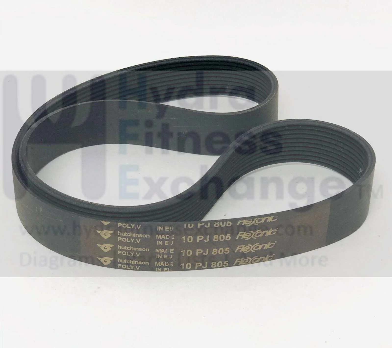 True Fitness CS6.0 CS8.0 Treadmill Poly V Motor Drive Belt 10PJ805 - Image 2