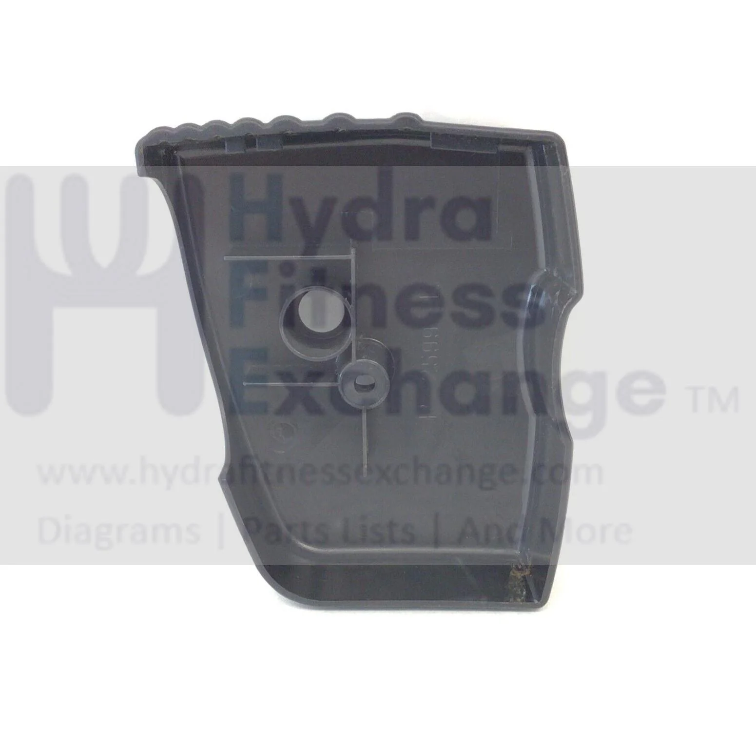 True Fitness CS650 - TCS650A Treadmill Left Rear Roller End Cap 9TCS6A003 - Image 2