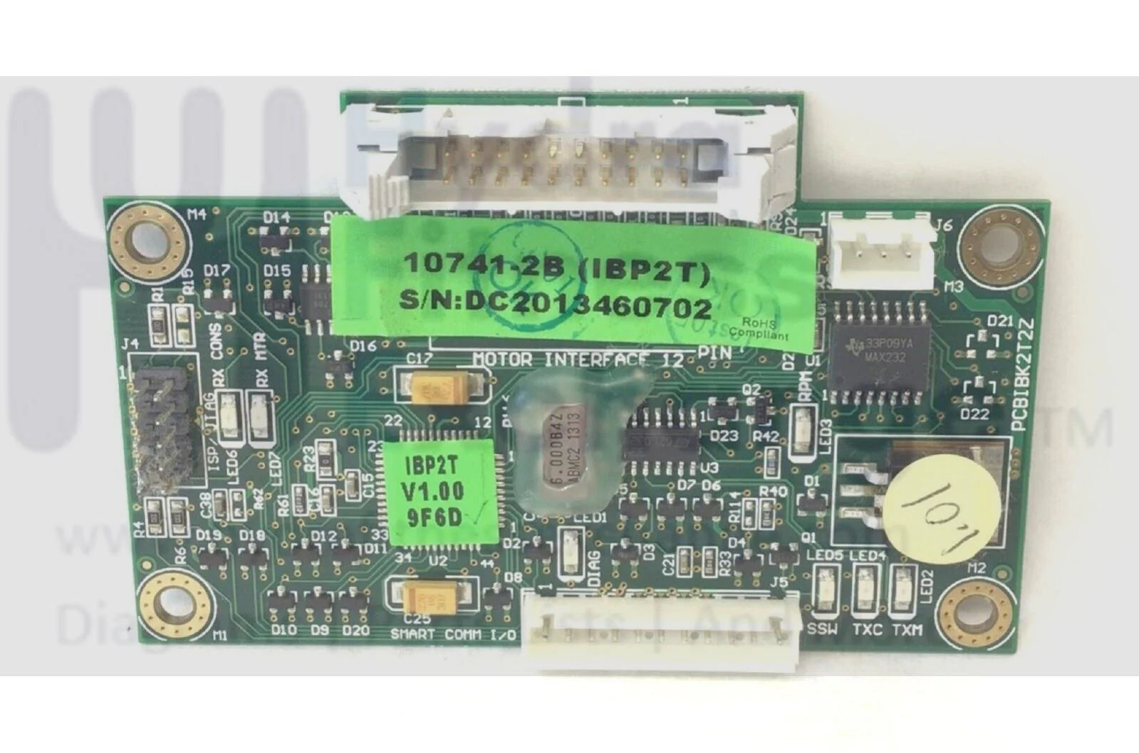 Used True Fitness CS650 - TCS650A Treadmill Smart Card Board Yellow Dot 90595400 - Image 2
