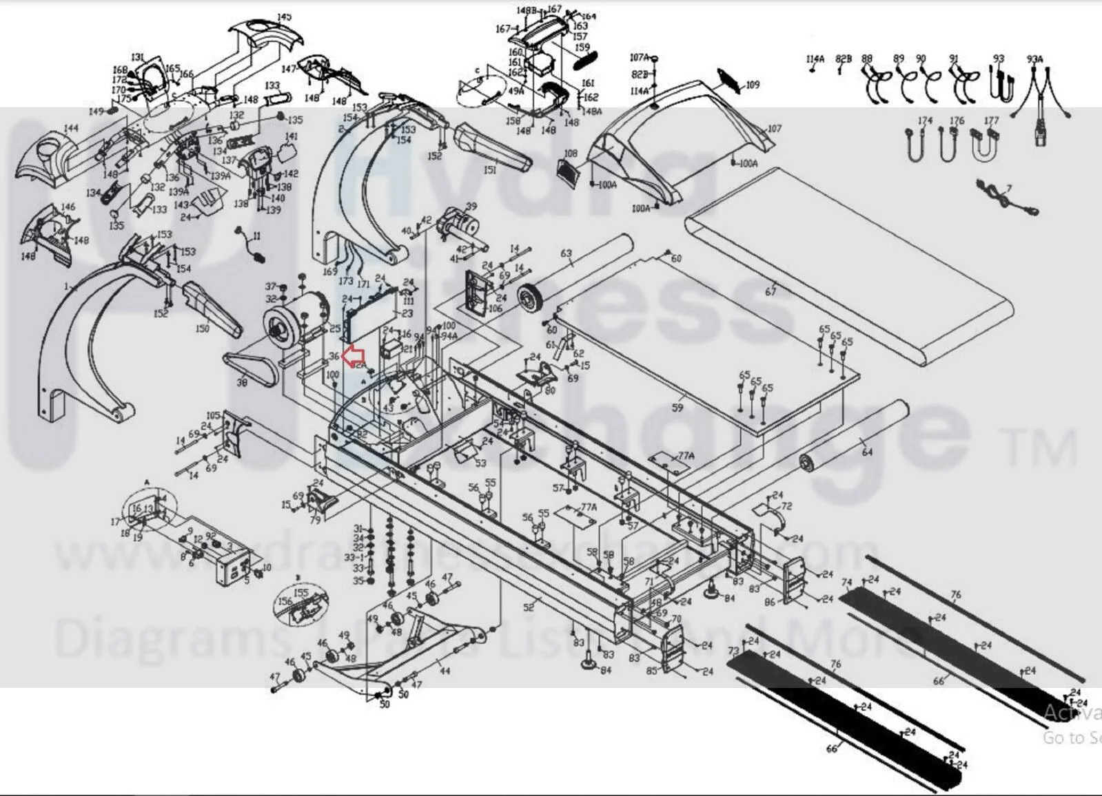 True Fitness CS800 CS6.0 CS8.0 TCS900 Treadmill Motor Insulator Mount 9C470800 - Image 2