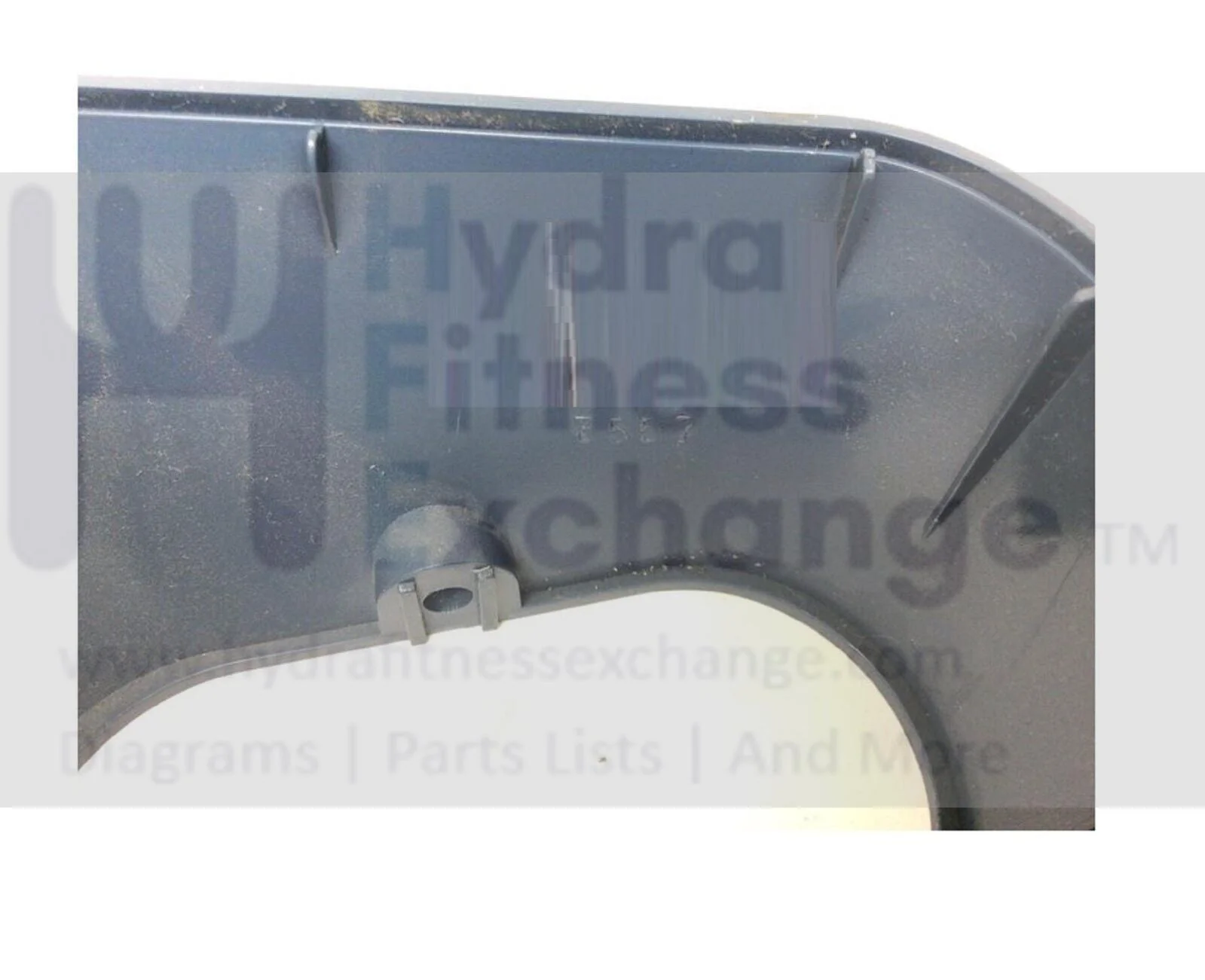 Used True Fitness CS900-RCS900 Recumbent Bike Console Bottom Plastic 9RCS0031 - Image 2