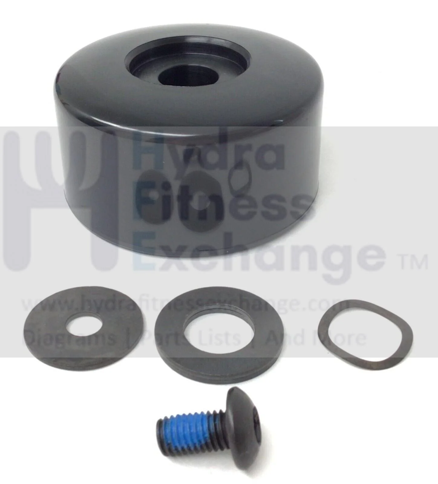 True Fitness ES900 UC400 Stationary Transport Wheel with Bolt & Washer 9UCS0043