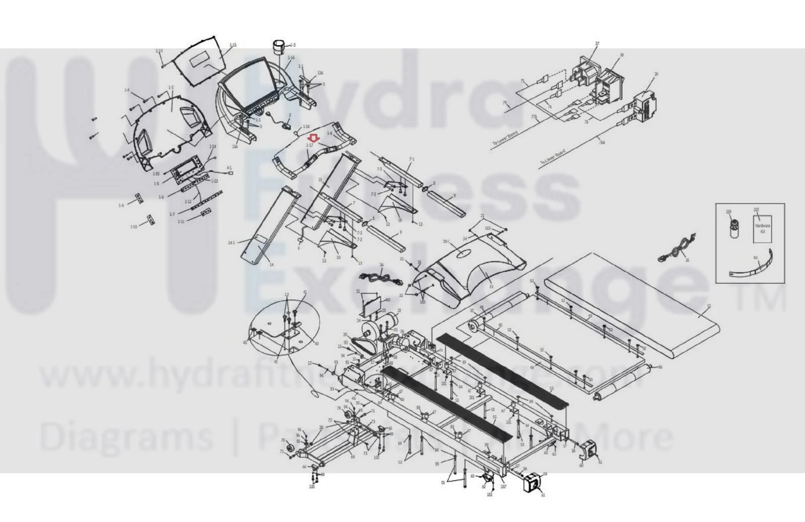 True Fitness PS100 PS300 PS900 CS200 Treadmill Contact Heart Rate Grip Black 9PS0117 9PS0117BK - Image 2