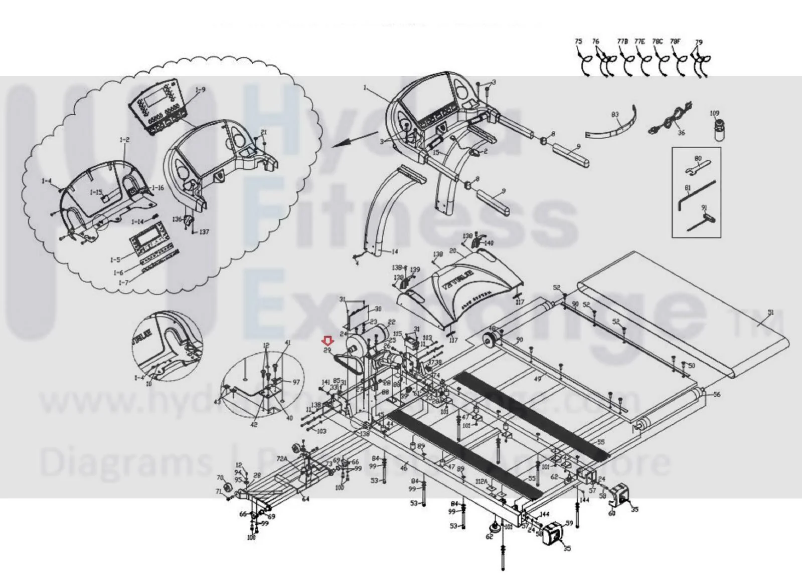 True Fitness PS100 PS300 PS900 Treadmill Motor Drive Belt 24" 9PS0029 & 7PS0029 - Image 3