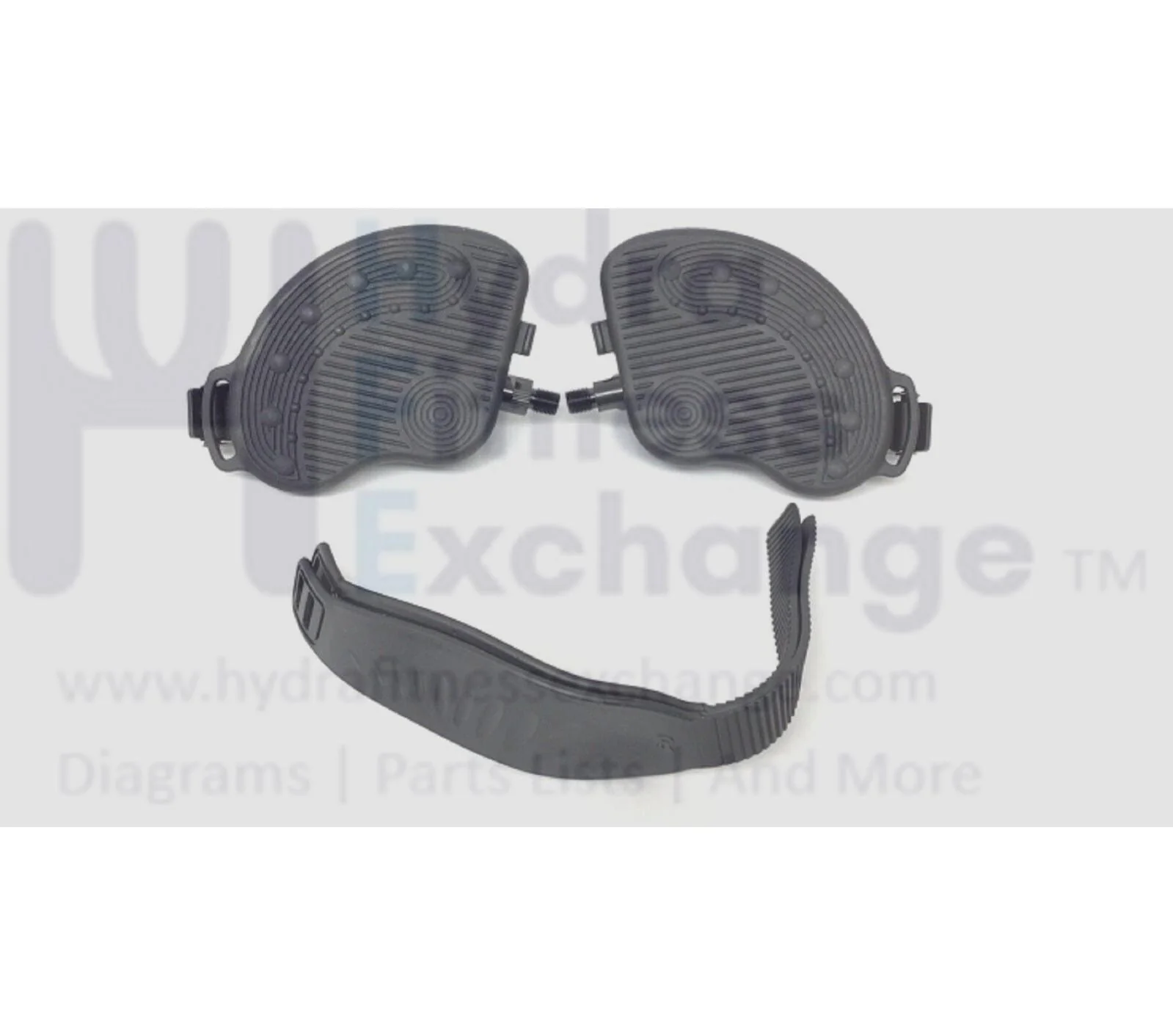 True Fitness PS100 - RPS100 Stationary Bike Pedal and Strap 1/2" 9BZ00006BK