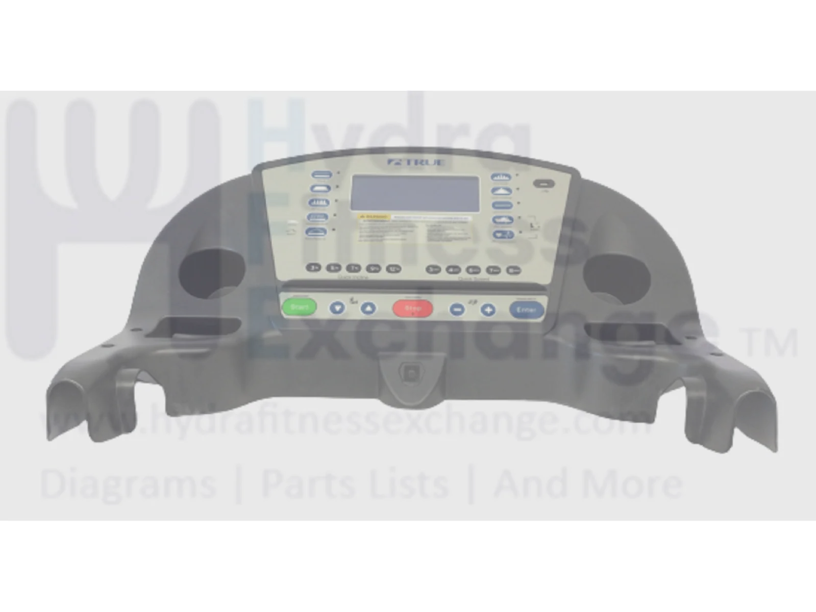 True Fitness PS100 TPS300-1 Treadmill Upper Circuit Console Board 7RT0001