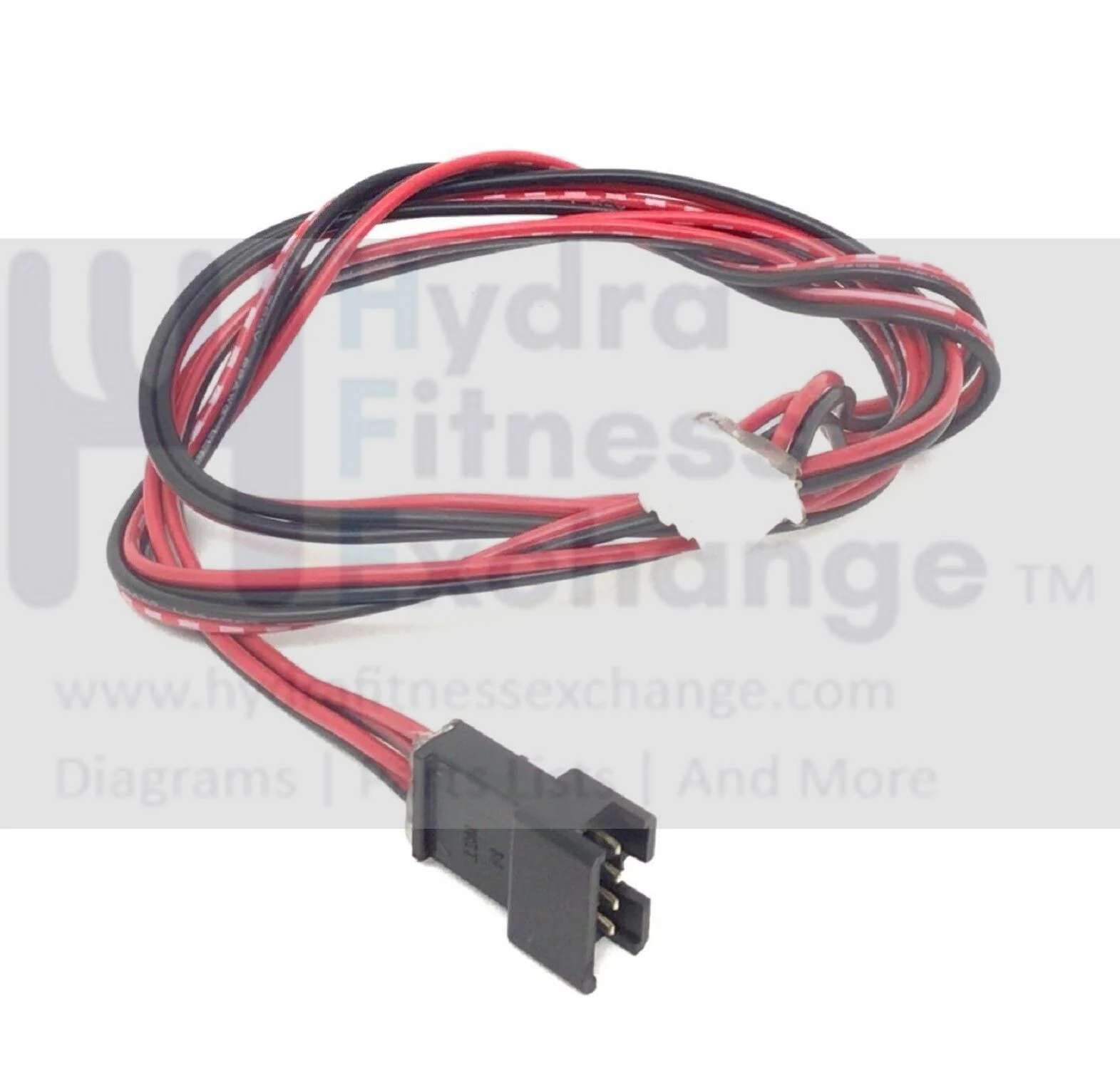 True Fitness PS100 - XPS100 Elliptical 4 pin Speed Sensor Wire Harness Red Black